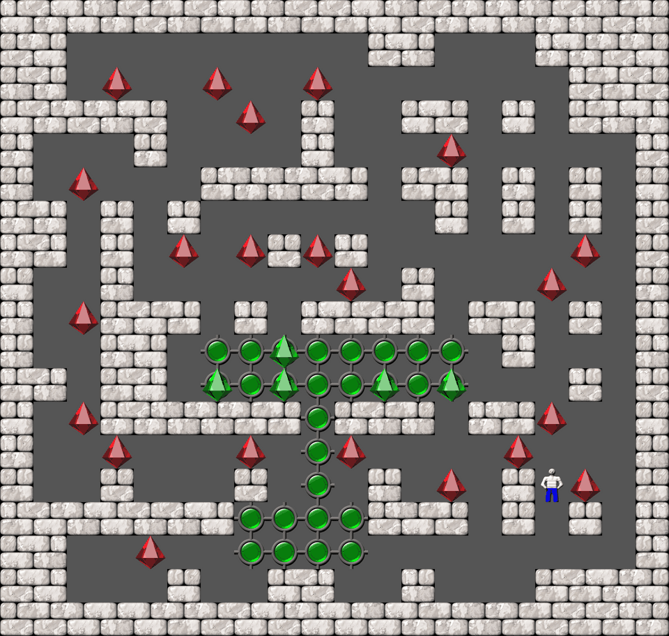 Sokoban Kobus Theron collection level 27